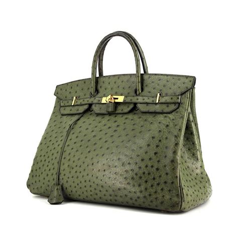 hermes birkin struzzo verde prezzo